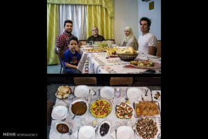 سفره افطاری مسلمانان در ماه مبارک رمضان در کشور های مختلف جهان.