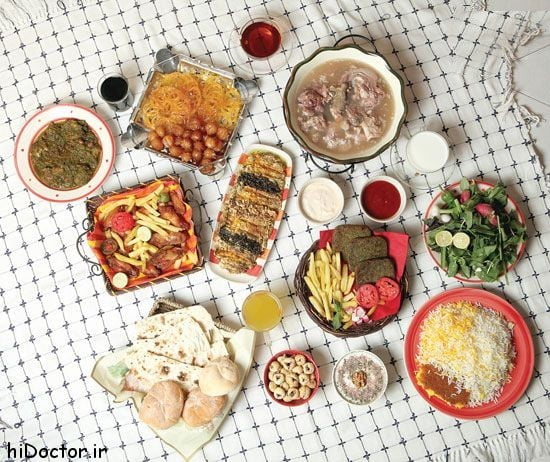 ‌چه غذایی‌هایی در ماه رمضان روزه‌دار را تشنه می‌کند