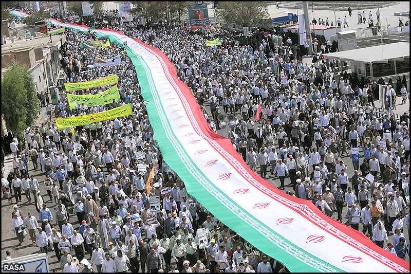 مسیر راهپیمایی روز جهانی قدس در شهرستان های استان تهران اعلام شد