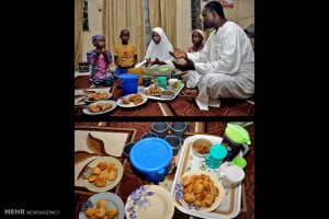 سفره افطاری مسلمانان در ماه مبارک رمضان در کشور های مختلف جهان.