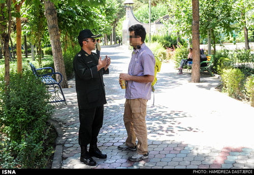 تذکر پلیس به روزه خواران در تهران