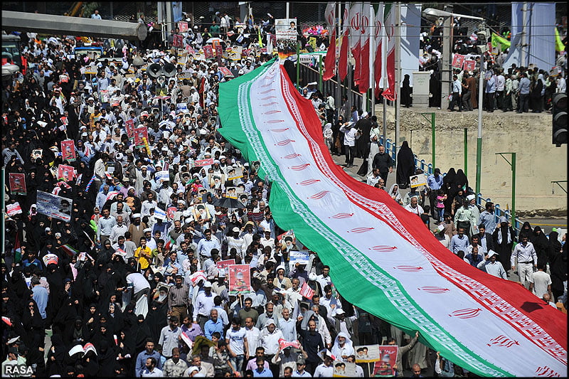 مسیرهای ۹ گانه راهپیمایی روز قدس در تهران