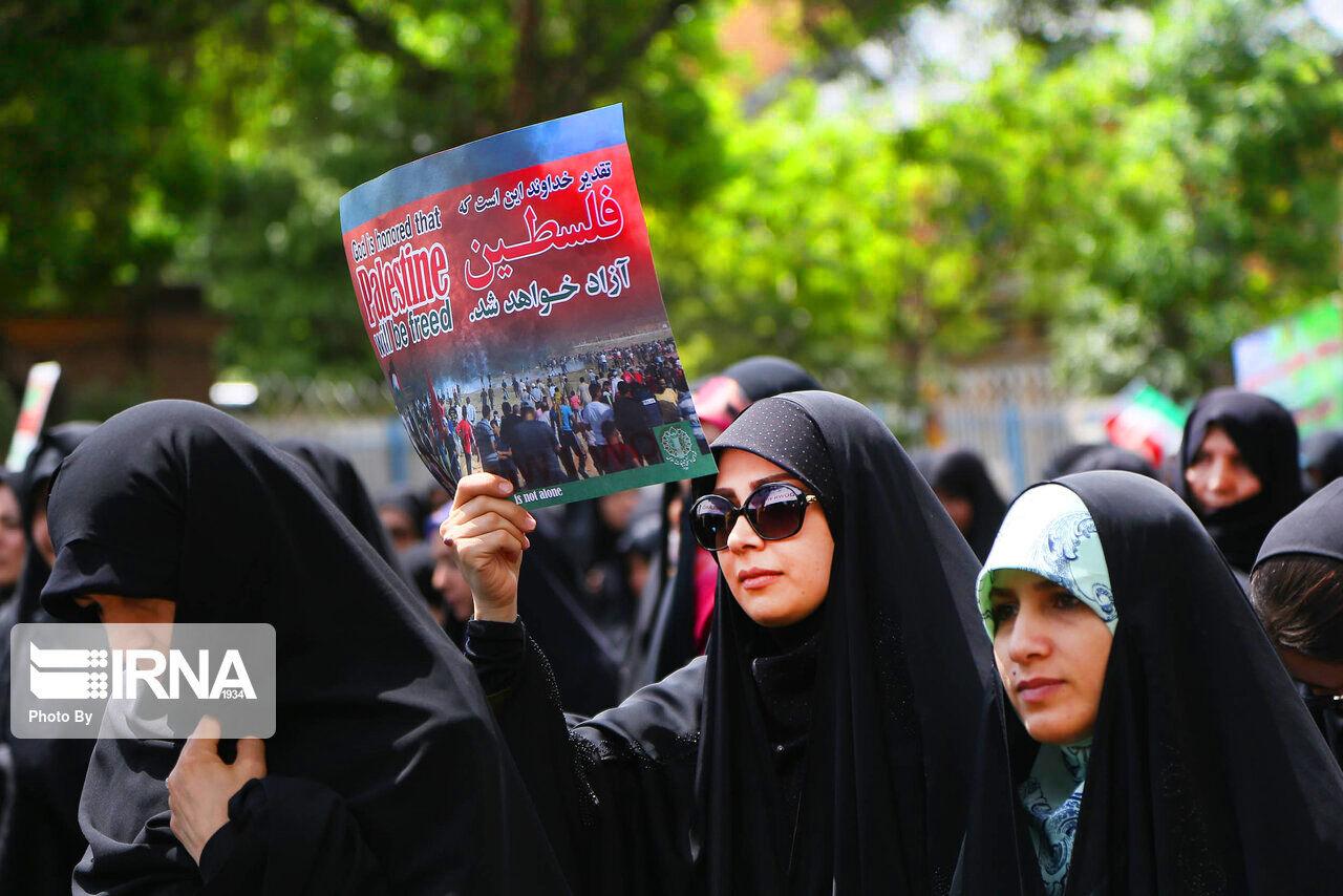 مسیرهای ۱۰ گانه راهپیمایی روز قدس در تهران اعلام شد
