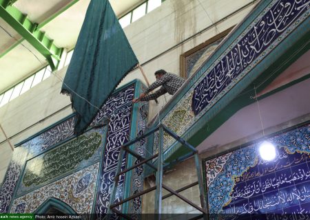 تصاویر / آیین غبار روبی مساجد با حضور نماینده ولی فقیه در استان همدان